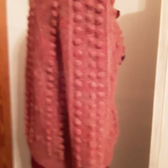 Vintage Pom Pom Cardigan Sweater - Picture 8 of 11